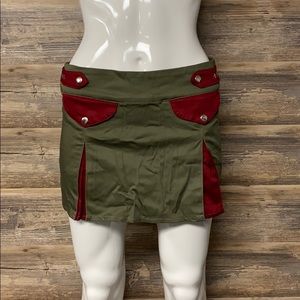 Adeline Pleaded Schoolgirl Skirt NWT